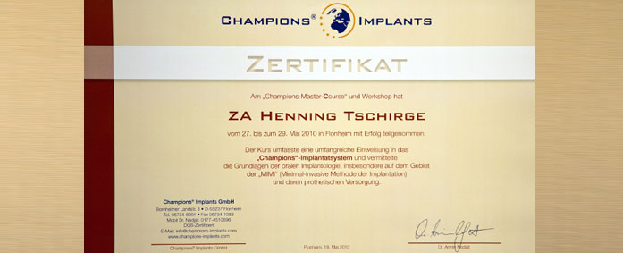 Zahnarztpraxis Henning Tschirge