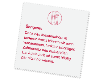 Ihr Spezialist für minimal-invasive Zahnimplantate
